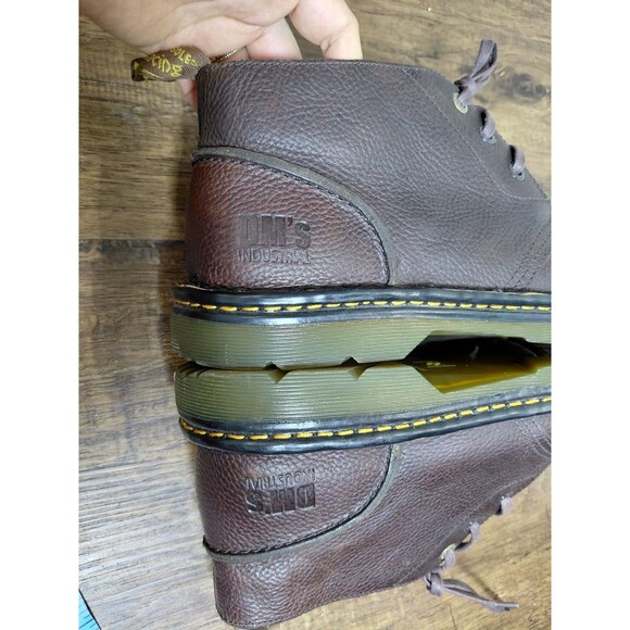 Dr Martens Industrial Docs Brown Leather Desert Boots Chukka 13M